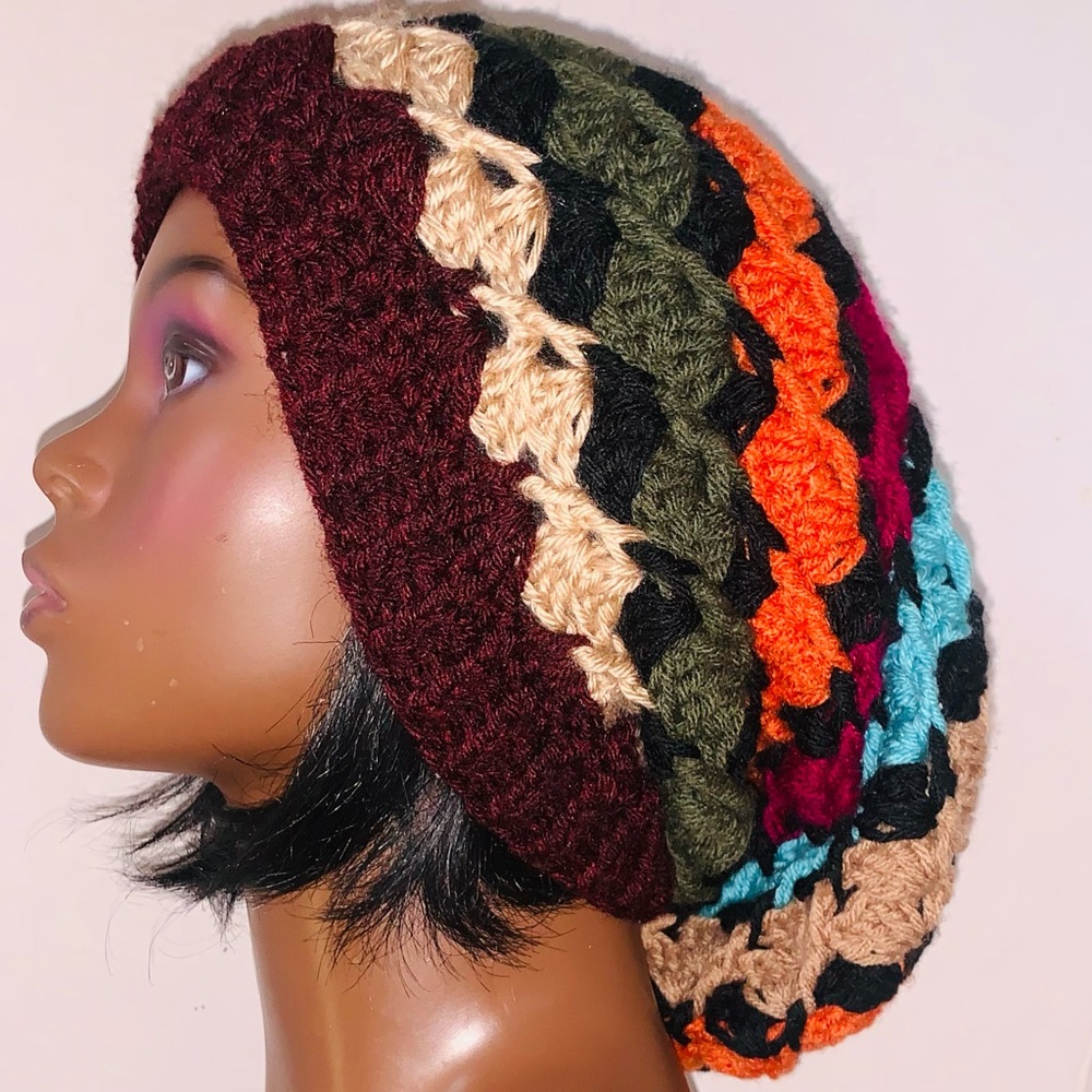 Crochet beautiful slouchy hat  handmade for adult - Picture 2 of 5